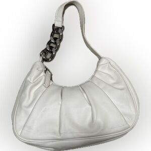 Forever 21 Baguette Bag | White